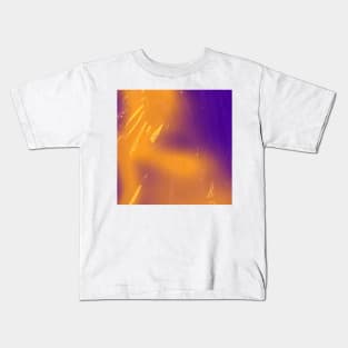 purple and orange gradient Kids T-Shirt